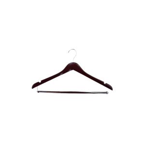 Percha Abierta para Hombre, Nogal.