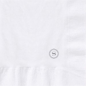 Servilleta de Bebida Sheraton, Color Blanco