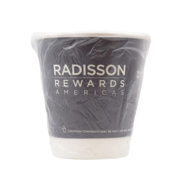 Nuevo vaso de doble pared envuelto, Grupo Radisson Hotel