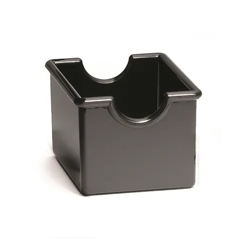 Soporte para Paquetes de Azúcar, Plástico Negro