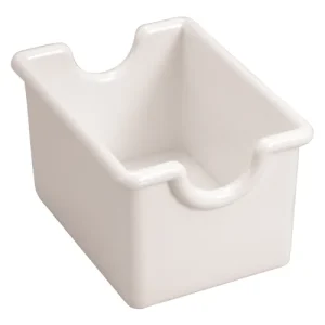 Soporte para Paquetes de Azúcar, Plástico Blanco