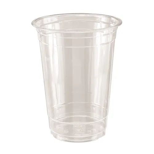 Vaso Empress PET de 10 oz, Transparente, Sin Envolver