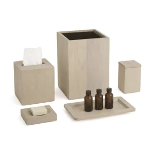 Bandeja de Amenidades de la Colección Ahala, Acabado Blanco Lavado