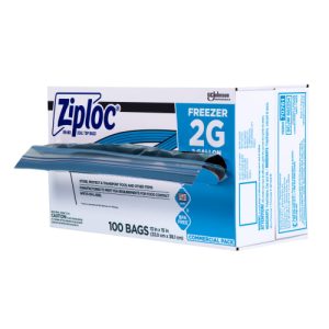 Bolsas de Congelador Ziploc® con Cierre Superior, 2 Galones