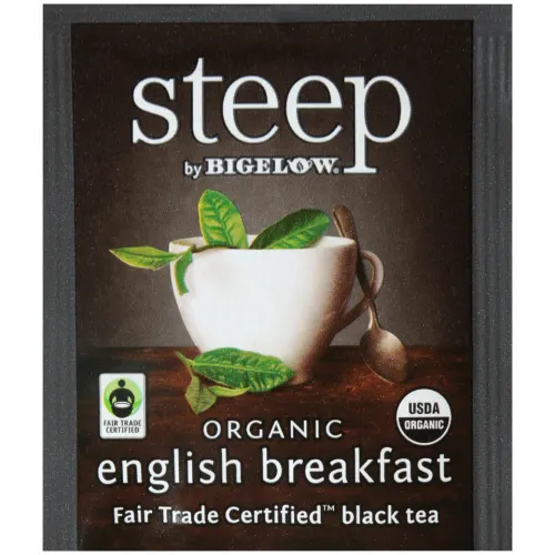 Té Inglés de Desayuno Orgánico Bigelow Steep