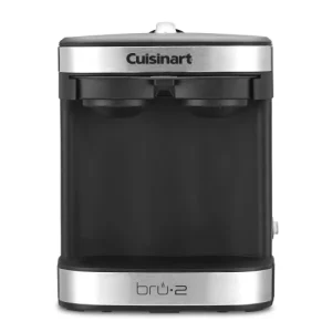 Cuisinart® Dual Cup Single Brew Coffeemaker, Negro con Acero Inoxidable