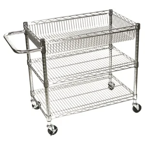 Carro Utilitario APEX Chrome, 30 x 18 x 30