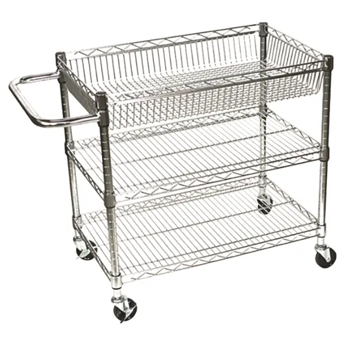 Carro Utilitario APEX Chrome, 30 x 18 x 30