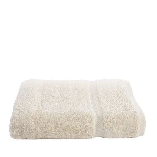 28 Toalla de Baño Brentwood, Borde de Dobby de Algodón, 69x137 cm, 6.8 kg/docena, Ecru