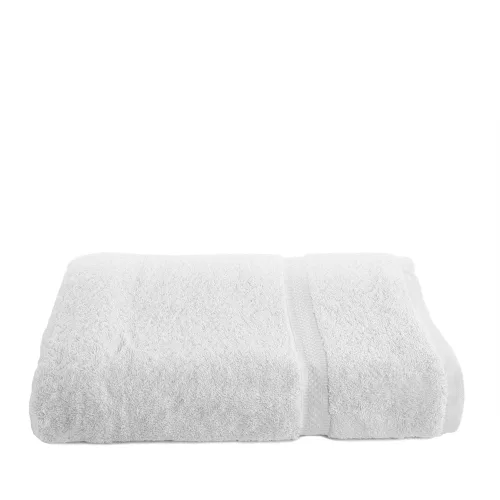 30 Toalla de Baño Brentwood, Borde de Dobby Doble de Algodón, 69x137 cm, 7.7 kg/docena, Blanco