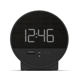 Reloj Despertador NonStop Station O, Negro