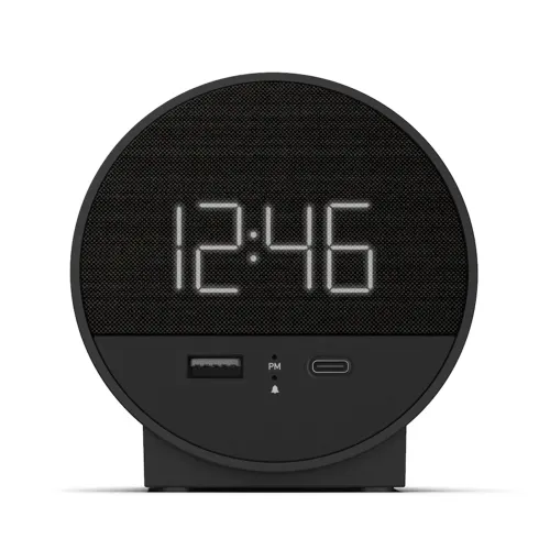 Reloj Despertador NonStop Station O, Negro