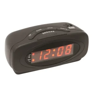 Sonnet T-1936B Reloj Despertador LED, Negro