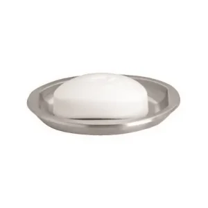 Porta Jabón Premier Collection, Acero Inoxidable Cepillado