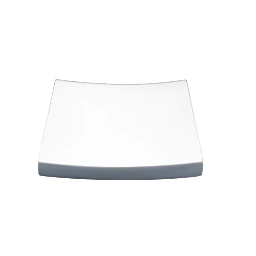 Cubierta de Jabón de la Colección Pacifica, Cuadrada Cóncava, Blanca