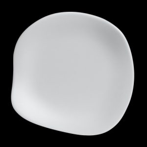 PLATO LLANO 24,13cm BLANCO MELAMINA